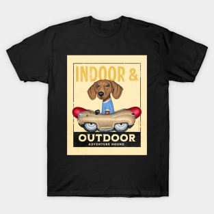 Indoor and Outdoor Adventure Hound T-Shirt